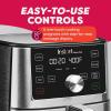 imageInstant Pot 10QT Air Fryer 7in1 Functions with EvenCrisp Technology that Crisps Broils Bakes Roasts Dehydrates Reheats ampamp Rotisseries Includes over 100 InApp Recipes Stainless Steel6 Qt