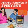 imageInstant Pot 10QT Air Fryer 7in1 Functions with EvenCrisp Technology that Crisps Broils Bakes Roasts Dehydrates Reheats ampamp Rotisseries Includes over 100 InApp Recipes Stainless Steel10 Qt