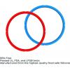 imageInstant Pot 2Pack Sealing Ring Inner Pot Seal Ring Electric Pressure Cooker Accessories NonToxic BPAFree Replacement Parts RedBlue 5 and 6 QTRedBlue
