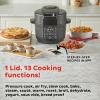 imageInstant Pot 65 Quart Duo Crisp Ultimate Lid with WIFI 13in1 Air Fryer and Pressure Cooker Combo Saut Slow Cook Bake Steam Warm Roast Dehydrate Sous Vide ampamp More Includes App with RecipesNonWifi