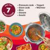 imageInstant Pot 6QT RIO 7in1 Electric MultiCooker Pressure Cooker Slow Cook Rice Steamer Saut Yogurt ampamp Warmer Black 6 QuartsSea Salt