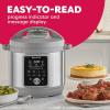 imageInstant Pot 6Quart Whisper Quiet 9in1 Electric Pressure Cooker Slow Rice Steamer Saut Yogurt Maker Warmer ampamp Sterilizer Free App with 800 Recipes Stainless Steel8 Quarts
