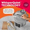 imageInstant Pot 6Quart Whisper Quiet 9in1 Electric Pressure Cooker Slow Rice Steamer Saut Yogurt Maker Warmer ampamp Sterilizer Free App with 800 Recipes Stainless Steel8 Quarts
