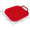 imageInstant Pot Accessory Official Air Fryer Silicone Tray One Size Red  Reusable NonStick Heat Resistant FoodGrade Silicone Dishwasher Safe Ideal for Crispy Chips Fries Wings Toast and More