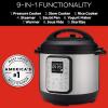 imageInstant Pot Duo Plus 9in1 Electric Pressure Cooker Slow Cooker Rice Cooker Steamer Saut Yogurt Maker Warmer ampamp Sterilizer Includes App With Over 800 Recipes Stainless Steel 3 Quart3 Quarts