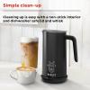 imageInstant Pot Milk Frother 4in1 Electric Milk Steamer 10oz295ml Automatic Hot and Cold Foam Maker and Milk Warmer for Latte Cappuccinos Macchiato From the Makers of Instant 500W BlackPack of 2