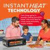 imageInstant Pot No Preheat Required 6in1 Pizza and Toaster Oven with InstantHeat Technology Fits a 12quot Fresh or Frozen Pizza Bake Toast Broil ampamp ReheatPizza and Toaster Oven