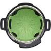 imageInstant Pot Official Silicone Steamer Basket Versatile and BPAFree Compatible with 6 Qt and 8 Qt Cookers Ideal for Steaming Vegetables Fish and More Dishwasher Safe Heat Resistant up GreenGreen