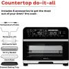 imageInstant Pot Omni Plus 19QT18L Toaster Oven Air Fryer 10in1 Functions Fits 12quot Pizza Crisp Broil Bake Roast Toast Warm Convection 100 InApp Recipes from the Makers of Instant Pot BlackPro