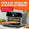 imageInstant Pot Omni Plus 19QT18L Toaster Oven Air Fryer 10in1 Functions Fits 12quot Pizza Crisp Broil Bake Roast Toast Warm Convection 100 InApp Recipes from the Makers of Instant Pot BlackPlus