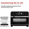 imageInstant Pot Omni Plus 19QT18L Toaster Oven Air Fryer 10in1 Functions Fits 12quot Pizza Crisp Broil Bake Roast Toast Warm Convection 100 InApp Recipes from the Makers of Instant Pot BlackOmni