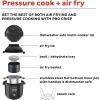 imageInstant Pot Pro Crisp 11in1 Air Fryer and Electric Pressure Cooker Combo with Multicooker Lids that Air Fries Steams Slow Cooks Sauts Dehydrates ampamp More Free App With Over 800 Recipes 8 Quart8 Quarts
