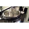 imageInstant Pot Tempered Glass Lid 76In Mini 3Qt  Cooking Pot Lid Stainless Steel Handle and Rim ClearGlass Lid