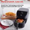 imageInstant Pot VersaZone 9QT Air Fryer8in1 Functions with EvenCrisp Technology CrispsBroils BakesRoasts DehydratesReheats at Same or Different Temperature from the Makers of Instant Pot Black6QT