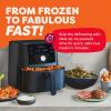 imageInstant Pot Vortex 6QT XL Air Fryer 4in1 Functions that Crisps Roasts Reheats Bakes for Quick Easy Meals 100 InApp Recipes is DishwasherSafe from the Makers of Instant Pot Black6QT