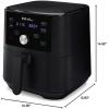 imageInstant Pot Vortex 6QT XL Air Fryer 4in1 Functions that Crisps Roasts Reheats Bakes for Quick Easy Meals 100 InApp Recipes is DishwasherSafe from the Makers of Instant Pot Black6QT