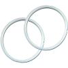 imageInstant Pot 2Pack Sealing Ring Inner Pot Seal Ring Electric Pressure Cooker Accessories NonToxic BPAFree Replacement Parts RedBlue 5 and 6 QTClear