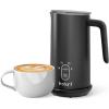 imageInstant Pot Milk Frother 4in1 Electric Milk Steamer 10oz295ml Automatic Hot and Cold Foam Maker and Milk Warmer for Latte Cappuccinos Macchiato From the Makers of Instant 500W BlackPack of 1