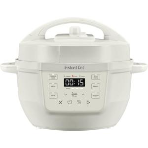 imageInstant Pot 4QT RIO Mini 7in1 MultiCooker Pressure Cooker Slow cook Saut Steam Rice Maker Yogurt ampamp Warmer Black 4 QuartsSea Salt