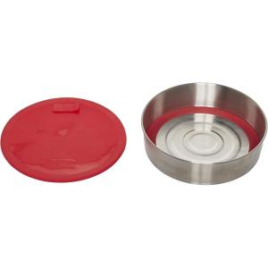 imageInstant Pot 5252078 Official Round CookBake Pan with Silicone Lid 7inch RedRed