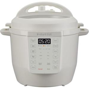 imageInstant Pot 6QT RIO 7in1 Electric MultiCooker Pressure Cooker Slow Cook Rice Steamer Saut Yogurt ampamp Warmer Black 6 QuartsSea Salt