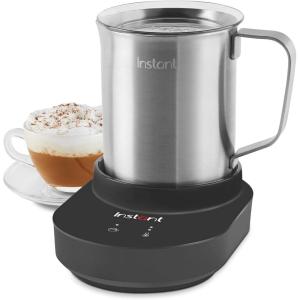 imageInstant Pot Instant MagicFroth 9in1 Electric Milk Steamer and Frother 17oz Stainless Steel Pitcher Hot and Cold Foam Maker and Milk Warmer for Lattes Cappuccinos MacchiatoStandard