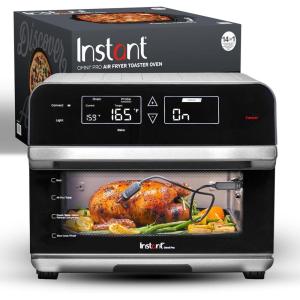 imageInstant Pot Omni Plus 19QT18L Toaster Oven Air Fryer 10in1 Functions Fits 12quot Pizza Crisp Broil Bake Roast Toast Warm Convection 100 InApp Recipes from the Makers of Instant Pot BlackPro