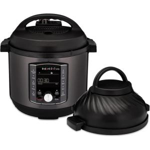 imageInstant Pot Pro Crisp 11in1 Air Fryer and Electric Pressure Cooker Combo with Multicooker Lids that Air Fries Steams Slow Cooks Sauts Dehydrates ampamp More Free App With Over 800 Recipes 8 Quart8 Quarts