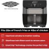 imageInstant Pot Vortex Plus 6QT Air Fryer with Odor Erase Technology6in1 Functions that CrispsRoasts BroilsDehydrates Bakes ampamp Reheats 100InApp Recipes from the Makers of Instant Pot1700WBlackVortex Plus