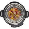 imageInstant Pot Official Large Mesh Steamer Basket Stainless Steel Round  Versatile Steamer amp Strainer for Vegetables Fish and More  Durable RustResistant EasyLift Handle Dishwasher Safe