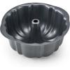 imageInstant Pot Official NonStick Fluted Cake Pan 7Inch Gray  Versatile Baking Mold for Bundt Cakes Lasagna Macaroni and Cheese Casseroles and More  Compatible with 6Quart and 8Quart Cookers