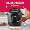 image:imageInstant Pot 4QT RIO Mini 7in1 MultiCooker Pressure Cooker Slow cook Saut Steam Rice Maker Yogurt amp Warmer Eucalyptus 4 QuartsBlack