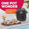image:imageInstant Pot 4QT RIO Mini 7in1 MultiCooker Pressure Cooker Slow cook Saut Steam Rice Maker Yogurt amp Warmer Eucalyptus 4 QuartsBlack