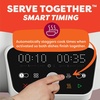 image:imageInstant Pot Dual Action 8in1 MultiCooker with Serve Together Smart Timing 4Qt Pressure Cooker amp 2Qt Rice Cooker Cook Mains amp Sides Together Fast Cooking PFASFree Pot Saut Slow Cook amp More