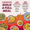 image:imageInstant Pot Dual Action 8in1 MultiCooker with Serve Together Smart Timing 4Qt Pressure Cooker amp 2Qt Rice Cooker Cook Mains amp Sides Together Fast Cooking PFASFree Pot Saut Slow Cook amp More