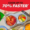 image:imageInstant Pot Dual Action 8in1 MultiCooker with Serve Together Smart Timing 4Qt Pressure Cooker amp 2Qt Rice Cooker Cook Mains amp Sides Together Fast Cooking PFASFree Pot Saut Slow Cook Black