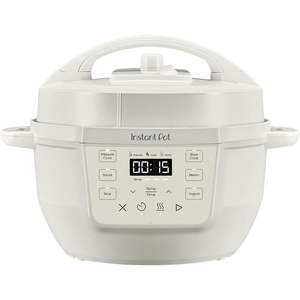 image:imageInstant Pot 4QT RIO Mini 7in1 MultiCooker Pressure Cooker Slow cook Saut Steam Rice Maker Yogurt amp Warmer Eucalyptus 4 QuartsSea Salt