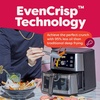 image:imageInstant Pot 4QT VORTEX 6in1 Mini Air Fryer Air fry Bake Roast Broil Dehydrate or Reheat Stainless Steel 4 Quarts