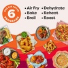 image:imageInstant Pot 4QT VORTEX 6in1 Mini Air Fryer Air fry Bake Roast Broil Dehydrate or Reheat Stainless Steel 4 Quarts