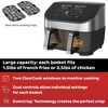 image:imageInstant Pot Vortex Plus XL 8QT ClearCook Air Fryer Clear Windows amp Custom Program Options8in1 Functions that CrispsBroilsRoasts Dehydrates Bakes Reheats from the Makers of Instant Pot Black8QT Dual Basket