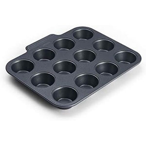 image:imageInstant Vortex Official Nonstick Mini Muffin Pan Gray
